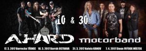 ROCKOVÉ NAROZENINY - 30 LET MOTORBAND, 10 LET AHARD