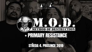 M.O.D., |PRIMARY RESISTANCE