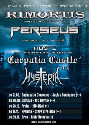 Rimortis, Perseus a Hysteria