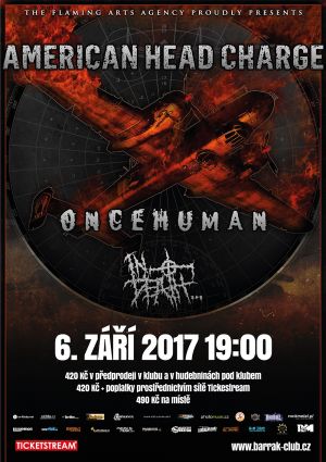 AMERICAN HEAD CHARGE (USA), |LIV SIN (SWE), IN DEATH (AUS) + SUPPORT