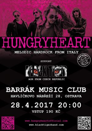 HUNGRYHEART (IT), BLACK TIGER