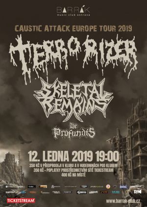 TERRORIZER, |SKELETAL REMAINS, DE PROFUNDIS